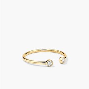 Mejuri Lab Grown Open Ring, Solid Gold